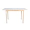 International Concepts Rectangle Table with Butterfly Extension, Unfinished, 32 W, 48 L, 36 in H, Wood, Unfinished K-T32X-336T - alternate 5